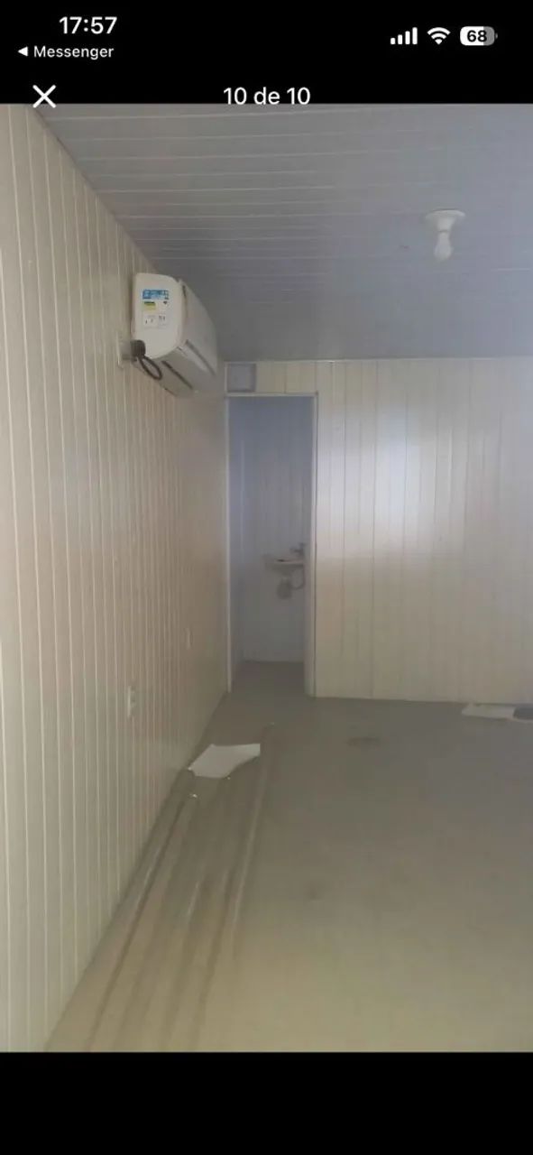 Vende- se container  marítimo escritório com banheiro e ar condicionado.  - Foto 2