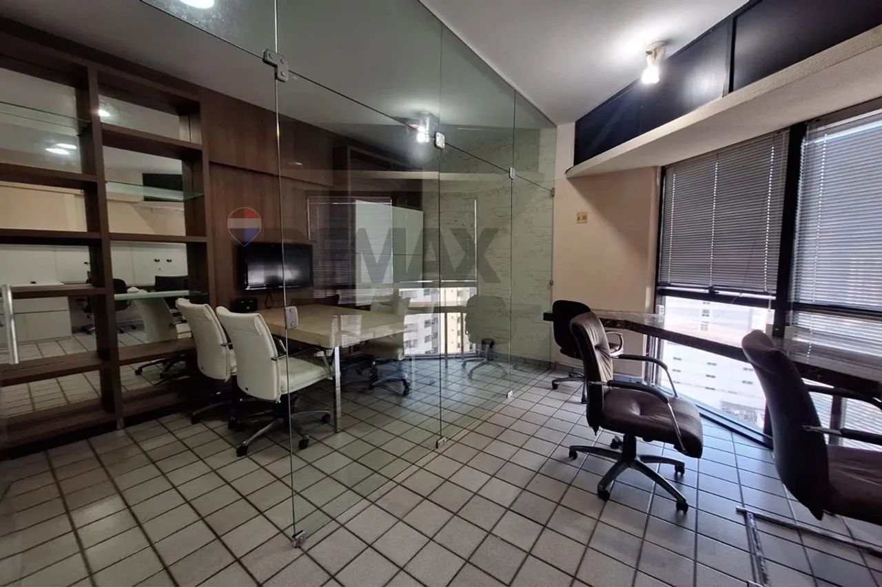 SALA COMERCIAL MOBILIADA/CLIMATIZADA COM BANHEIRO PRIVATICO - ED. CRISTAL - RENASCENÇA - Foto 4