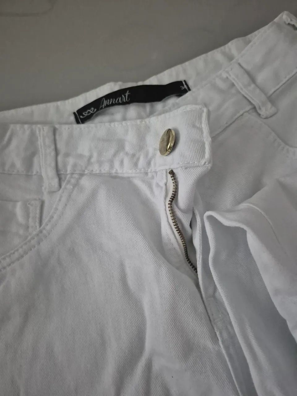 Calça branca jeans - Foto 2
