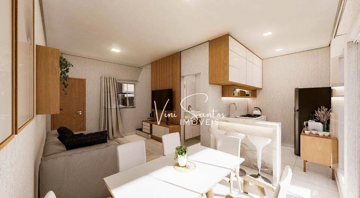 À Venda I Casa Duplex Geminada I 110 m², 3 quartos, 1 suíte master com closet e varanda I  - Foto 3