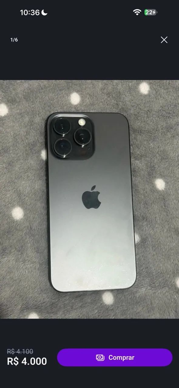 Celular iPhone 15 pro max B 86%