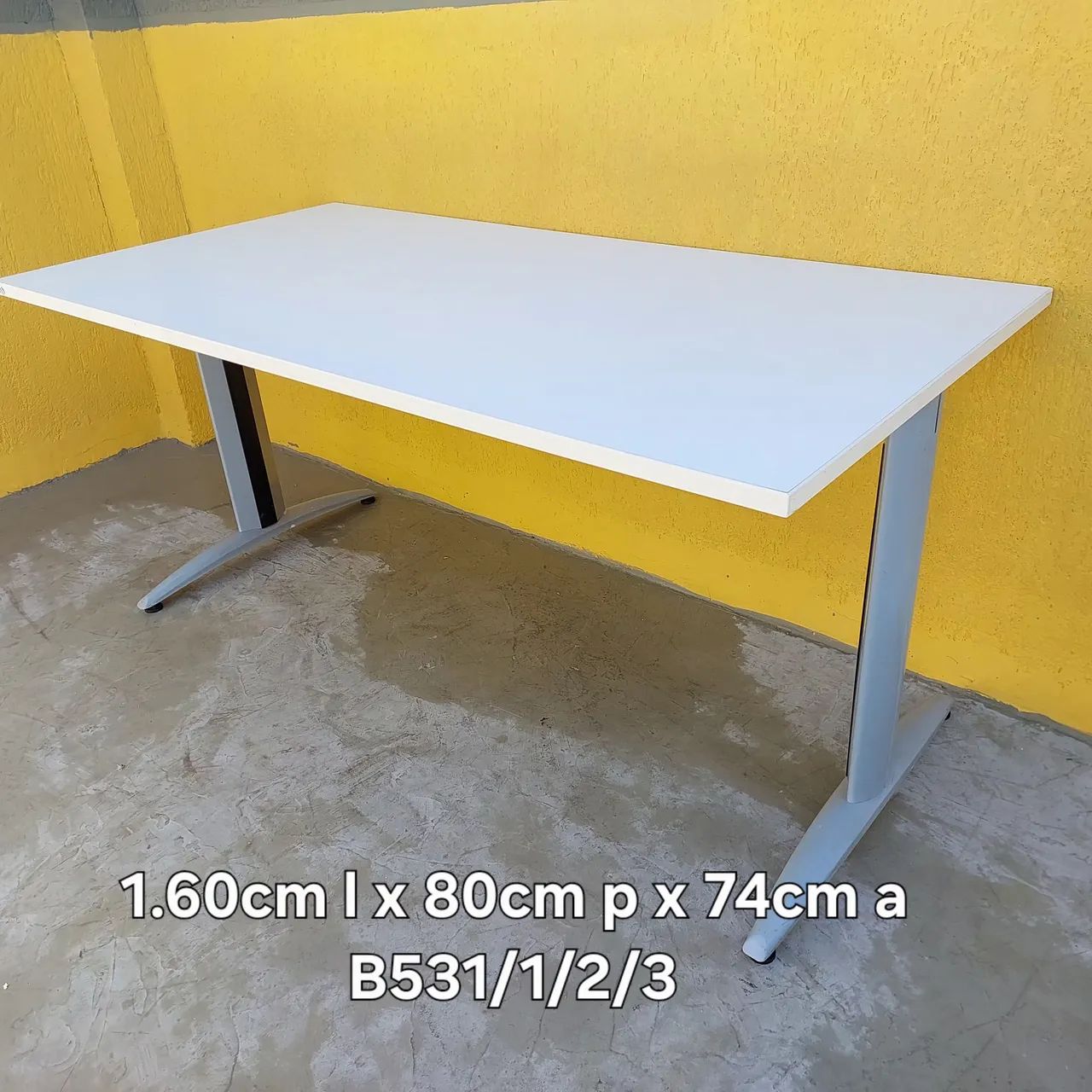 Mesa escritório 1.60x80cm - Foto 4