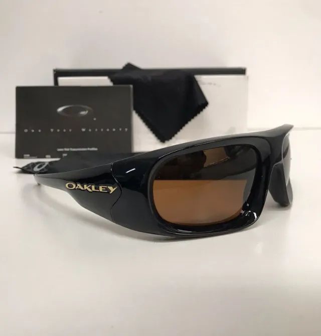 óculos de sol oakley belleville black coffe - Foto 3