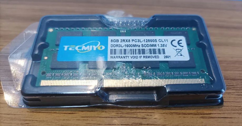 Memória RAM 8GB DDR3L Notebook