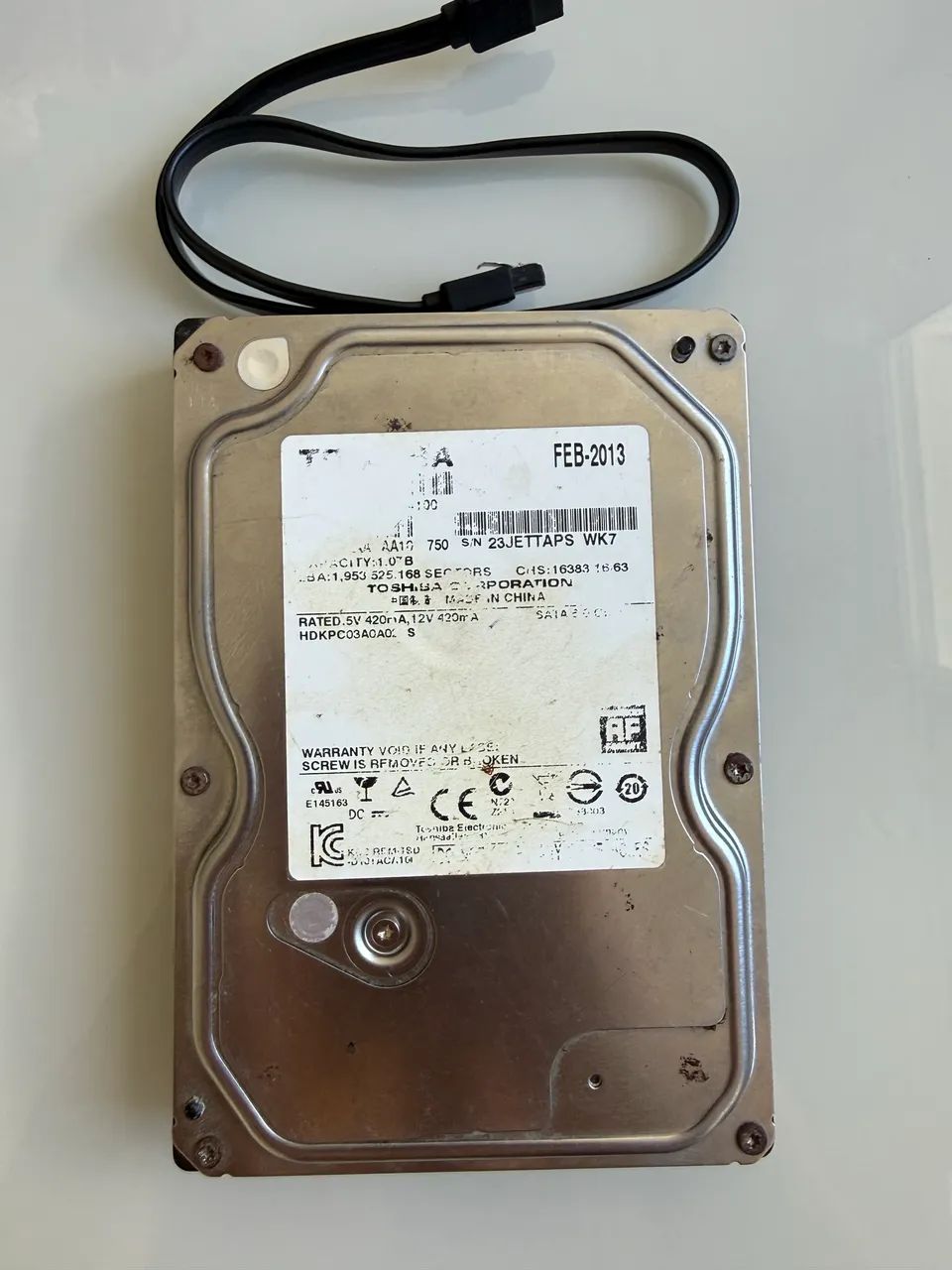 HD 1 TB 7200 RPM