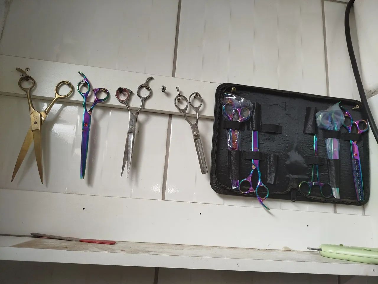Kit tesouras pet shop