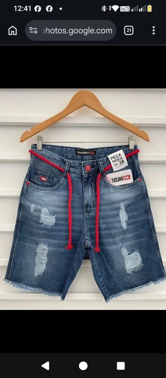 Bermudas jeans no atacado  - Foto 3