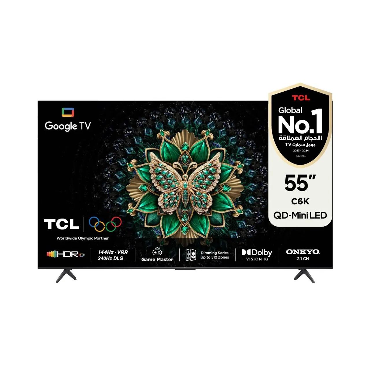 Tv smart TCL c6k 55 polegadas Premium qd Mini Led 40w Audio tipo Samsung LG  - Foto 3