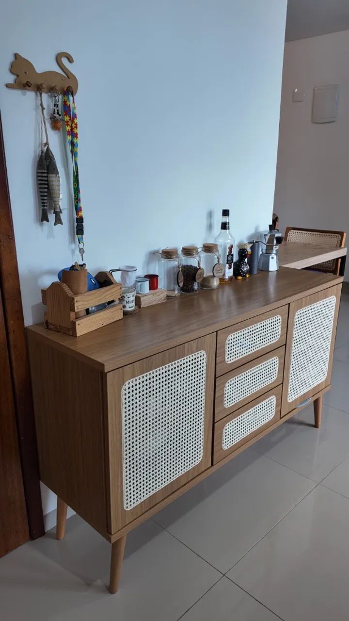 Balcão / Aparador / Buffet com palha natural - Foto 3