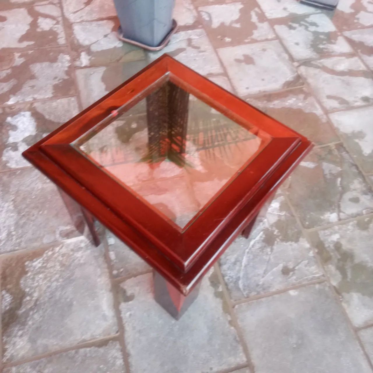 Mesa de Centro ou Canto - Mogno - Foto 3