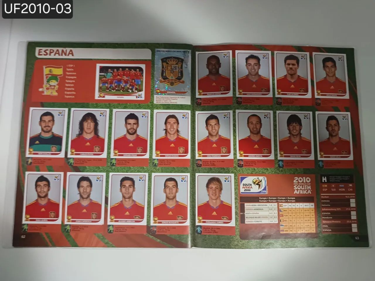Album 2010 Copa do Mundo Panini - Foto 4