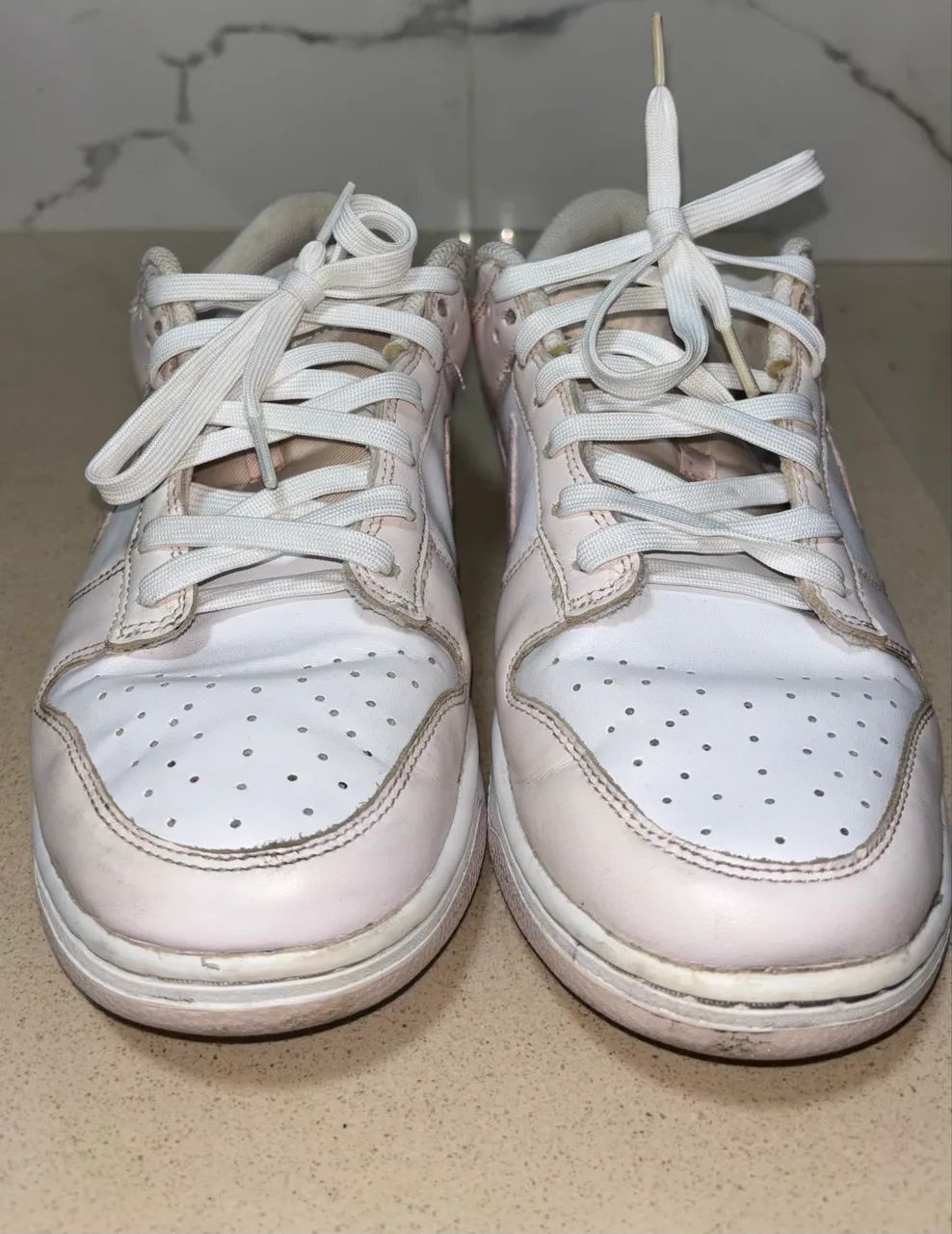 Nike Dunk Branco e Rosa - Foto 2