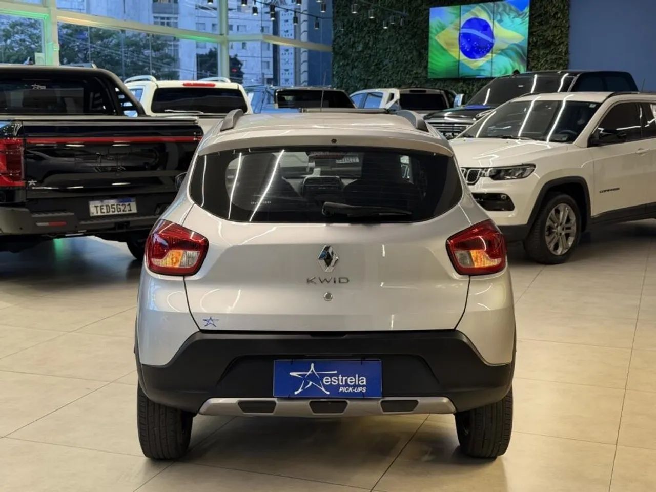 Renault Kwid Outsider 1.0 Flex 12V 5P Mec. 2020 - Foto 5