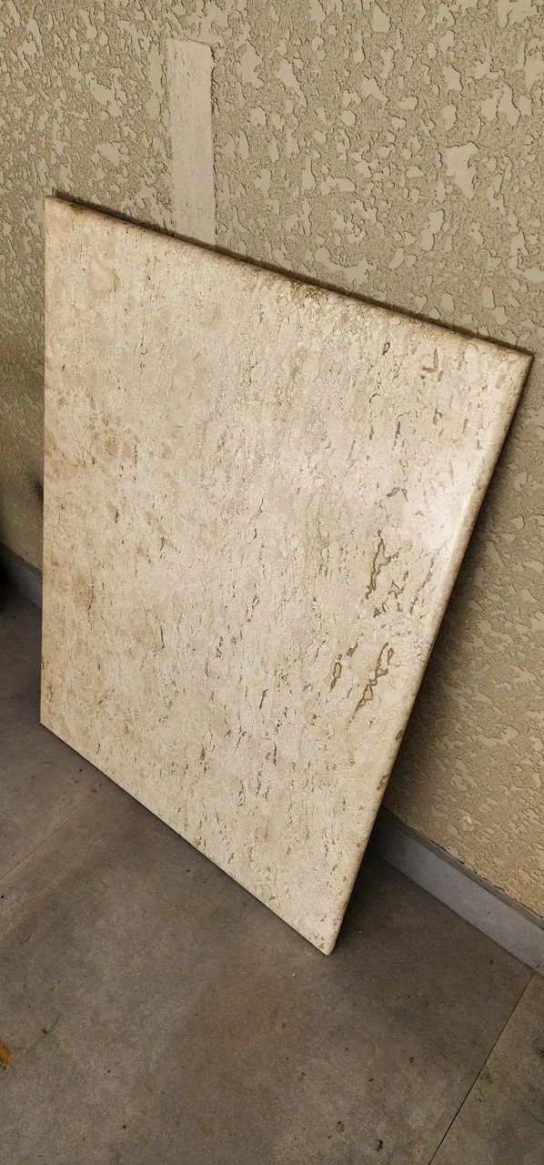 Tampo de mesa Mármore Travertino - Foto 3