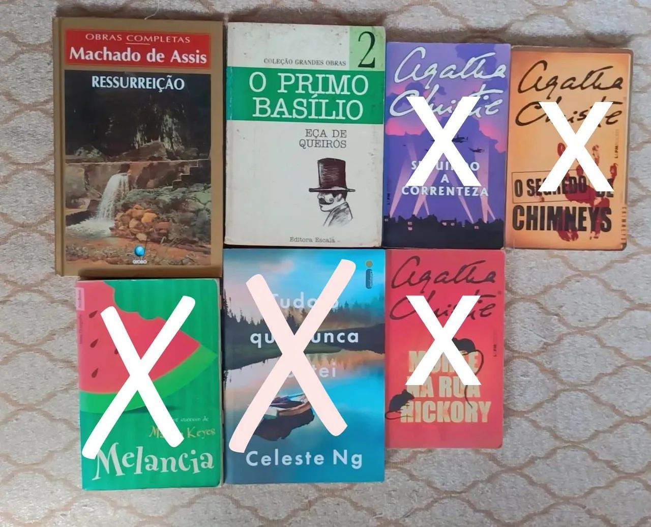Qualquer livro 10,00