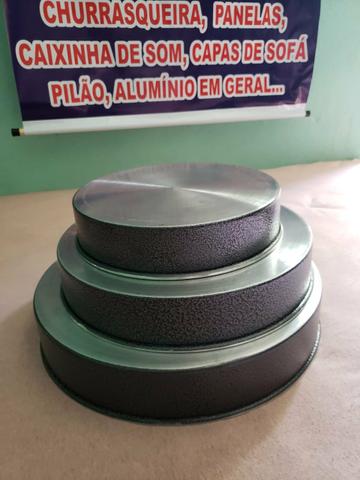 Conjunto de forma redonda 3 peças - Foto 3