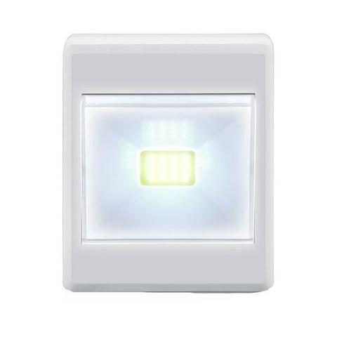 Kit 4 Luminarias LED Botão A Pilha 3W Branca - Elgin - Foto 4