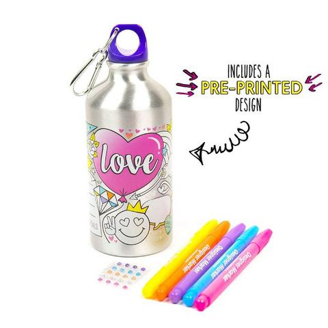 Garrafa Para Colorir Customizável 560ml - Your Decór - Foto 3