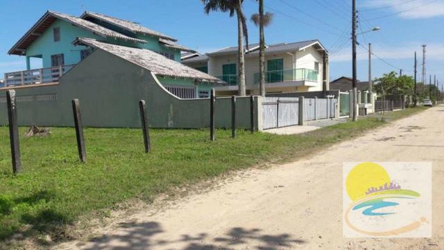 Terreno na quadra do mar à venda, 360 m² por R$ 180.000 - Brasília - Itapoá/SC - Foto 3