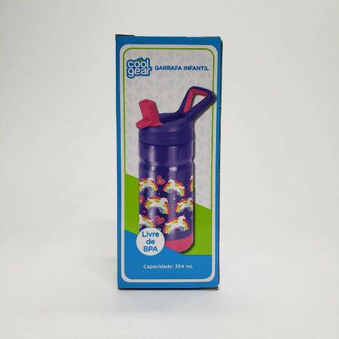 Garrafa Infantil Unicórnio 435 ml Cool Gear importado EUA - Foto 5