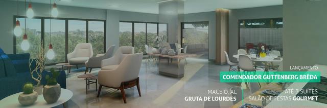 Apartamento à venda com 3 dormitórios em Gruta de lourdes, Maceió cod:74648 - Foto 2