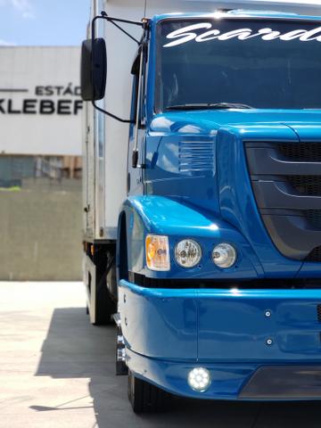 MB Mercedes-Benz atron azul bau - Foto 5