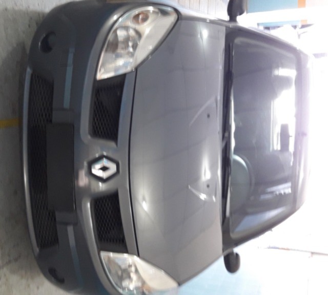 RENAULT/SANDERO/ AUTHENTIQUE 1.0 16V 2009 CINZA