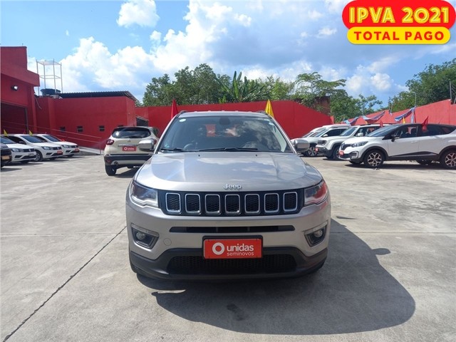 JEEP COMPASS 2019 2.0 16V FLEX LONGITUDE AUTOMÁTICO