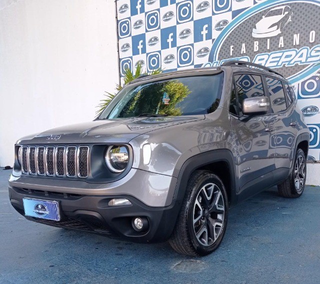 JEEP RENEGADE LONGITUDE 1.8  FLEX  2020 COMPLETO IPVA 2021 PAGO EXTRA!