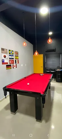 Mesa 3 em 1 Sinuca, ping pong e jantar. - Bilhares Ferrari