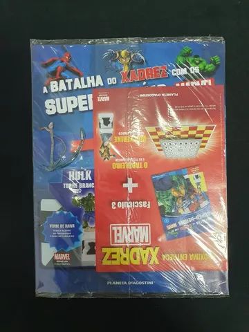 Xadrez Marvel - Volumes 1, 2 e 3 (Hulk, Homem de Ferro e Homem Aranha) - Foto 2