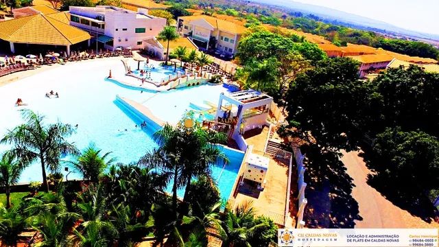 Ferias de Julho e aqui no Hotel Lacqua di Roma Caldas Novas Goias com Parque Aquático