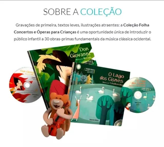 Coleção Concertos e Órepas para Crianças - O Carnaval dos Animais em  Promoção na Americanas