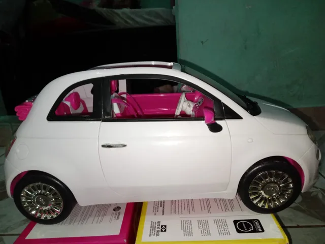 Carro Conversível da Barbie com 2 Lugares e Boneca Inclusa, Rosa - Blumenau