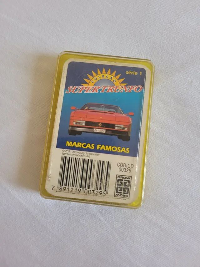 Super Trunfo da Grow "ANOS 80"