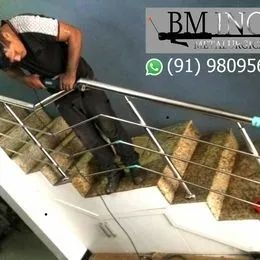Corrimão e guarda corpo em inox - Foto 2