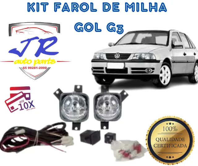 kit Farol de Milha Gol G3