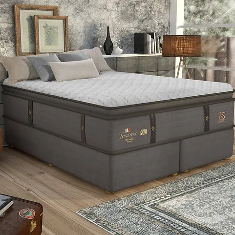 Cama Box Queen Lazzari - Entrega grátis para Fortaleza
