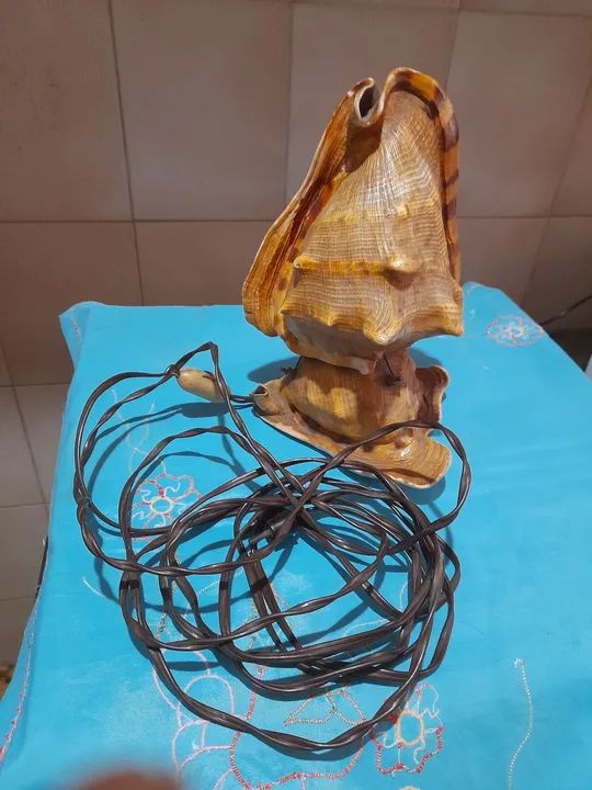 Abajour Concha. Anos 50/60  - Foto 6