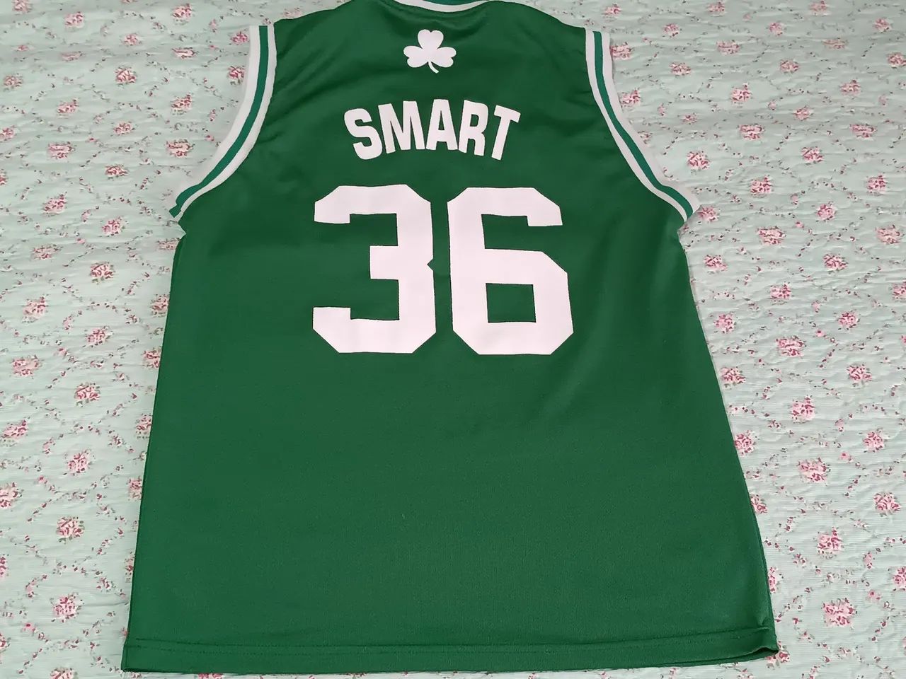 Camiseta Boston Celtics Adidas - Tamanho P - Verde - Foto 6
