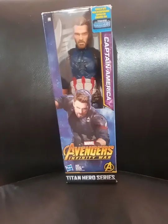 Boneco Capitão América-Marvel