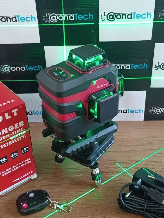 PROMOÇÃO NÍVEL A LASER 16 LINHAS COM BASE GIRATÓRIA AJUSTE FINO  - Foto 3