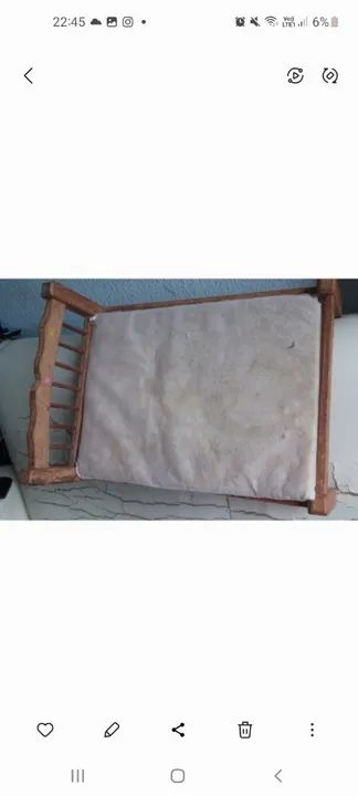 Cama  de boneca  p 2 barbies64169939411843121