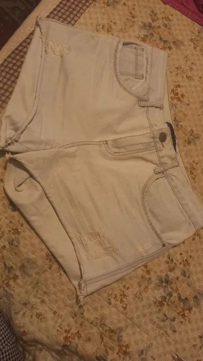 Short jeans feminino 38 - Foto 5