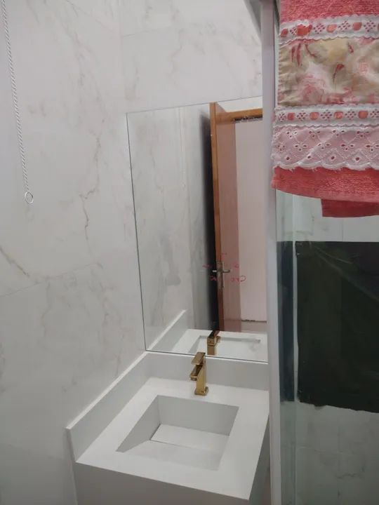 Espelho lapidado 70 x 60  novo pronta entrega por apenas $150,00 - Foto 3