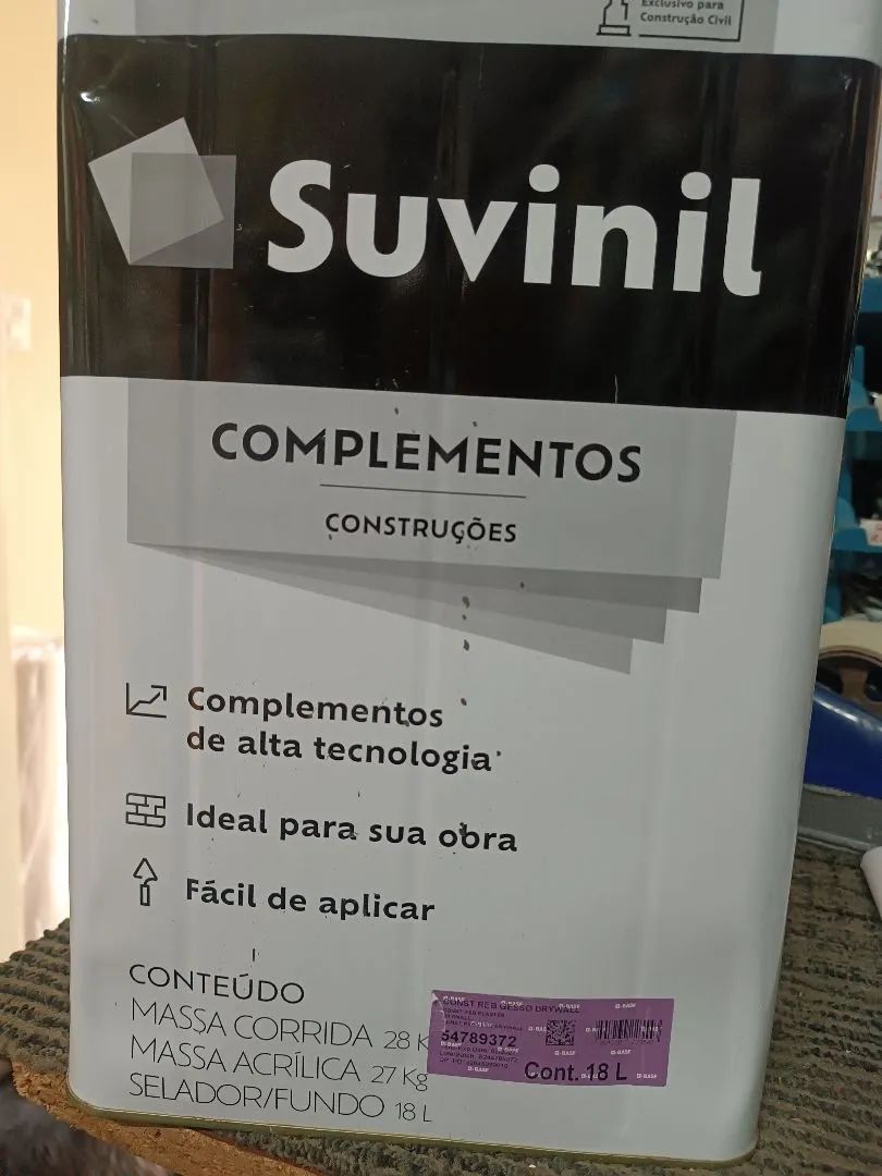 Suvinil Construções -  Selador/Fundo para gesso drywal