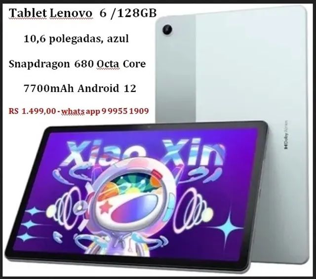 Tablet Lenovo Xiaoxin Pad Tab 2022- 6 /128GB   10,6 '' - Foto 4