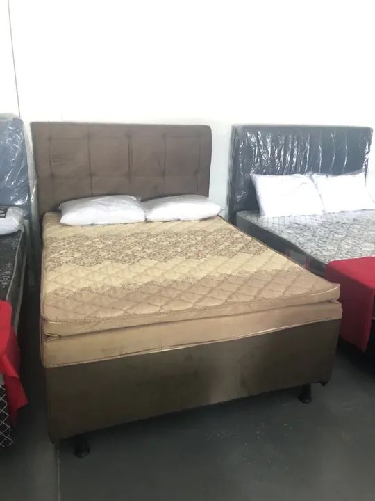 CAMA BOX CASAL NOVA  - Foto 3
