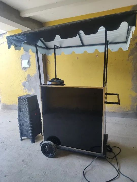 Carrinho de Lanches Completo - Ótimo para Negócios!