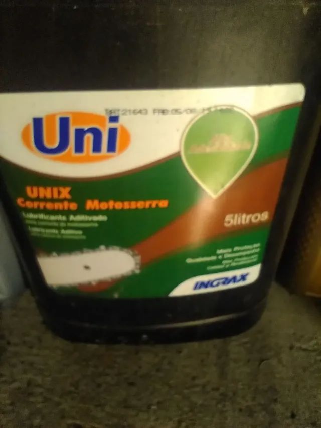 Lubrificante para corrente de moto serra 5 litros 